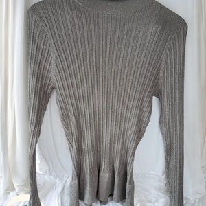 Sparkle glitter Turtleneck Sweater size XL worthington